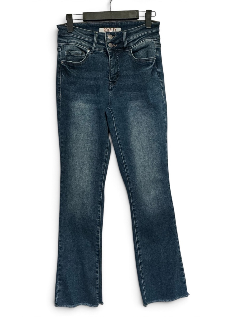 Royalty For Me Dark Blue Flare Jeans